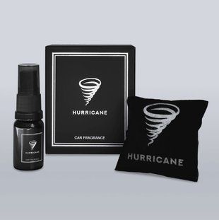 Ароматизатор в машину Hurricane Black (STANDART) 000005641 фото
