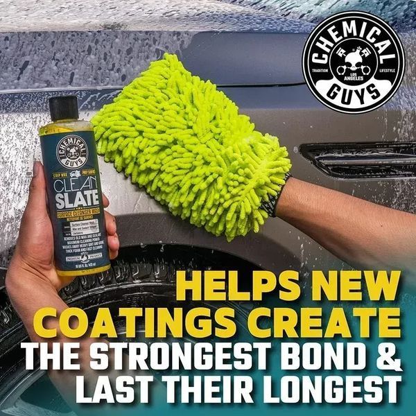 Автошампунь для глубокой очистки поверхности и удаления воска Clean slate Wax stripping wash, Chemical Guys, 473 мл CWS803_16 фото