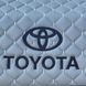 Органайзер у багажник з вишивкою Toyota, графіт, 50 см, автомобільний органайзер в авто 000007345 фото 4