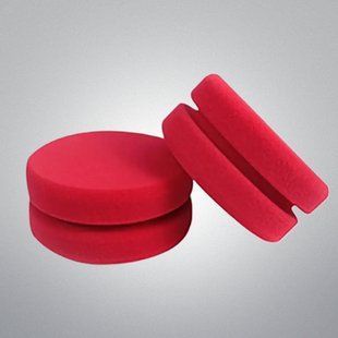 Аппликатор поролоновый двухсторонний, Dublo-Dual Sided Foam Wax & Sealant Applicators, красный, Chemical Guys ACC142 фото