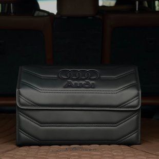 Автомобильный органайзер в багажнике Premium Pro Prestige с логотипом Audi, магнитная фиксация, размер М 50 см 200042462 фото