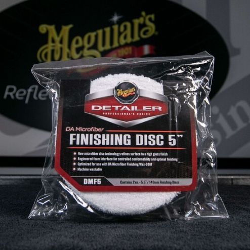 Мікрофібровий фінішний круг, DA Microfiber Finishing Disc, Meguiar's, 12,7 см, 2 шт DMF5 фото