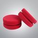 Аплікатор поролоновий двосторонній, Dublo-Dual Sided Foam Wax & Sealant Applicators, червоний, Chemical Guys ACC142 фото 1