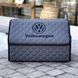 Органайзер у багажник з вишивкою Volkswagen, графіт, 50 см, автомобільний органайзер в авто 000007347 фото 1