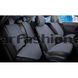 Накидки на сиденья авто MONACO, CarFashion, темносерый/черный, комплект KMON10 фото 2