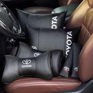 Подушки в машину TOYOTA (Тойота), чорний, набор 6 шт ORTSET-TOYOTA фото