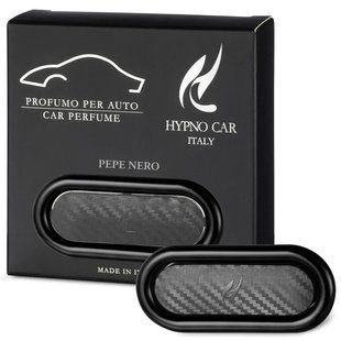 Ароматизатор в авто, карбонова кліпса Hypno Casa, аромат - PEPE NERO 210405 фото