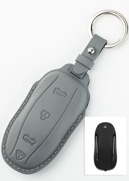 Шкіряний чохол для ключа TESLA (Тесла) Model S TM-614 TM-614-TS11 фото