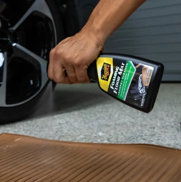 Средство для чистки ковриков Meguiar's Foaming Floor Mat + Carpet Cleaner, 473 мл G262816 фото