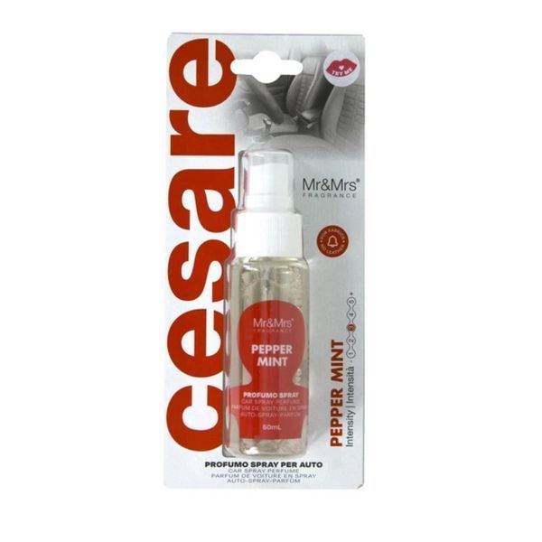 Ароматизатор в машину Mr&Mrs CESARE SPRAY Peppermint - Red 230401 фото