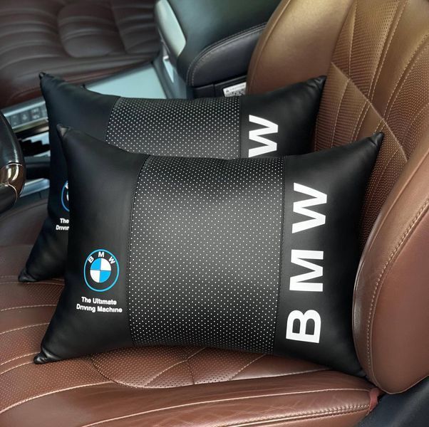 Подушка в машину під спину BMW (БМВ), чорний, 1 шт ORTS-BMW-BLK фото