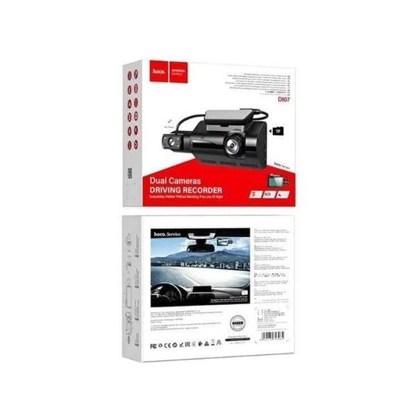 Відеореєстратор HOCO DI07 Driving recorder 180 мАч 200042078 фото