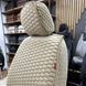 Накидки на сидіння SOTA, CarFashion, передній ряд, бежевий/бежевий 000007493 фото 6