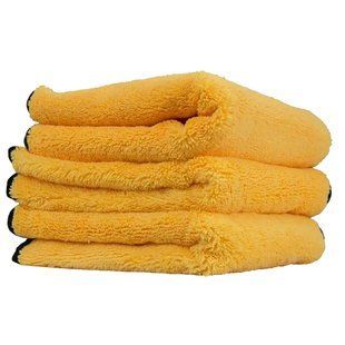 Полотенце из микрофибры, Grade Microfiber Towel, 40&times;40 см, 3 шт, желтые, Chemical Guys MIC506_03 фото