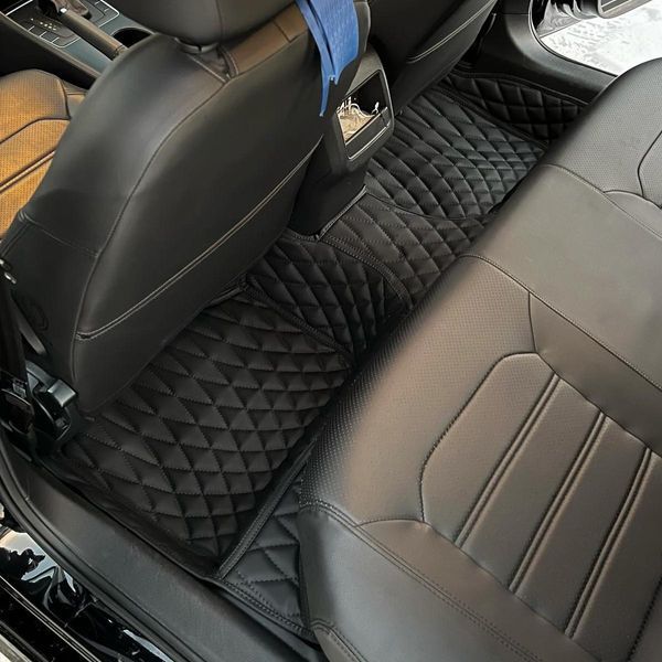 Килимки в автомобіль з екошкіри Mercedes Brabus в салон, чорний H00021458 фото
