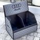 Органайзер в багажник з вишивкою Audi, графіт, 50 см, автомобільний органайзер в авто 000007342 фото 2