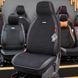 Накидки на передние сидения CarFashion, модель MONACO FULL Sport, черный MONACO-26381 фото 1