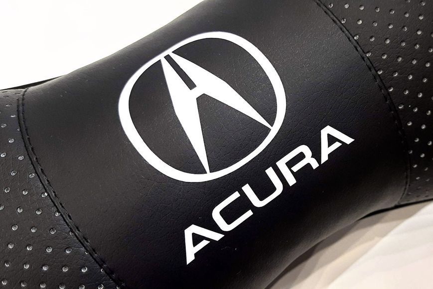 Подушка в машину на підголівник ACURA (Акура), чорний, 1 шт ORTG-ACURA-BLK фото