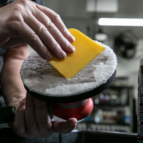 Мікрофібровий фінішний круг, DA Microfiber Finishing Disc, Meguiar's, 15 см, 2 шт DMF6 фото