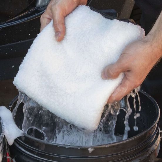 Рукавичка з мікрофібри для миття, Microfiber Wash Mitt, 19х29 см, Meguiar's X3002EU фото