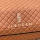 Органайзер в багажник на магните с логотипом Lincoln из экокожи, коньячный, 65 см, сумка-органайзер в авто 200041286 фото 3