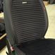 Накидки на передні сидіння CarFashion, модель MONACO Sport, чорний MONACO-26367 фото 3
