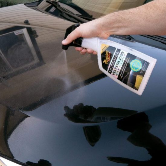 Засіб для сухої мийки з воском, Ultimate Waterless Wash & Wax, Meguiar's, 768 мл G3626 фото