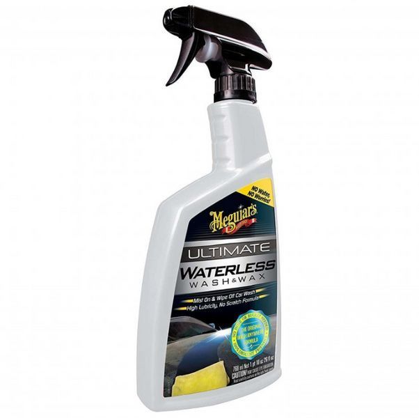 Засіб для сухої мийки з воском, Ultimate Waterless Wash & Wax, Meguiar's, 768 мл G3626 фото