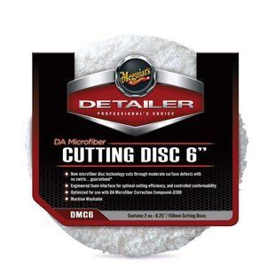 Микрофибровый режущий диск, DA Microfiber Cutting Disc, Meguiar's, 15 см, 2 шт DMC6 фото