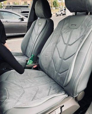 Чехлы на сиденья START 5D, CarFashion, передний ряд, серый/серый STARTP-21073 фото