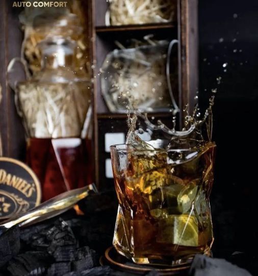 Подарочный набор для виски с декантером и стаканами ручной работы Jack Daniels 09000005418 фото