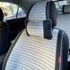Накидки на сиденья авто MONACO, CarFashion, серый/черный, комплект KMON07 фото 4