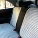 Накидки на сиденья авто MONACO, CarFashion, серый/черный, комплект KMON07 фото 3