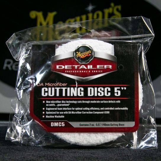 Мікрофібровий ріжучий диск, DA Microfiber Cutting Disc, Meguiar's, 12,7 см, 2 шт DMC5 фото