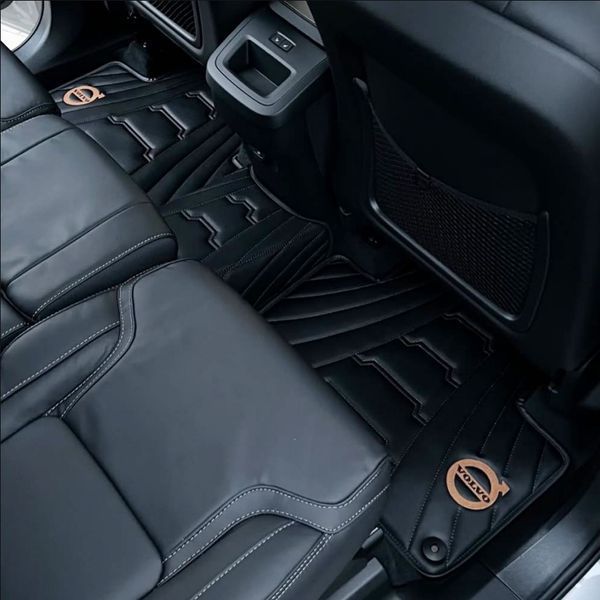 Коврики в машину с экокожи Volvo в салон, черный H00021462 фото