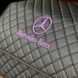 Органайзер у багажник з логотипом Mercedes з екошкіри, чорний, 50 см, сумка в багажник 200042514 фото 4