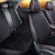 Накидки на сиденья авто MONACO, CarFashion, черный/красный, комплект KMON06 фото 2