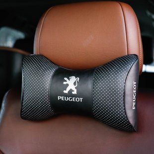 Подушка в машину на подголовник PEUGEOT (Пежо), черный, 1 шт ORTG-PEUGEOT-BLK фото
