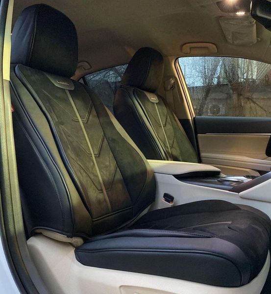 Чохли на сидіння START 5D, CarFashion, передній ряд, чорний/чорний STARTP-21065 фото