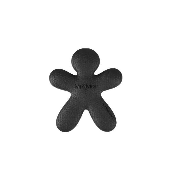 Ароматизатор у машину чоловічок Mr&Mrs NIKI Black Leather - Black Tea JNIKIBX039V02 фото