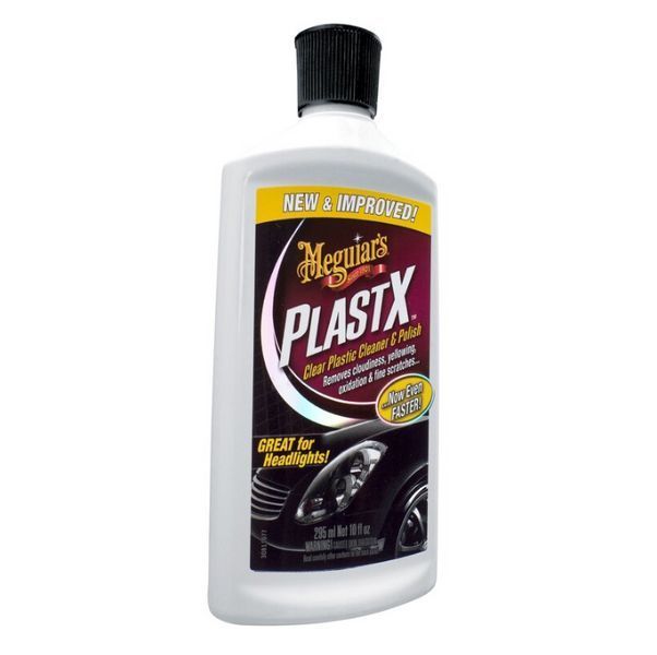 Очиститель полироль для прозрачного пластика, PlastX&trade; Clear Plastic Cleaner and Polish, Meguiar's, 295 мл G12310 фото