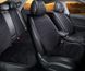 Накидки на сиденья авто MONACO, CarFashion, черный/черный, комплект KMON02 фото 2