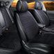 Накидки на сиденья авто MONACO, CarFashion, черный/черный, комплект KMON02 фото 1