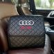 Органайзер в багажник с вышивкой Audi, черный, 35 см, автомобильный органайзер в авто 000005255 фото 1