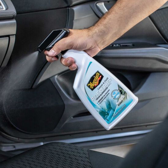 Освежитель воздуха с ароматом "Новой машины", Carpet & Cloth Re-Fresher, Meguiar's, 709 мл G180724 фото