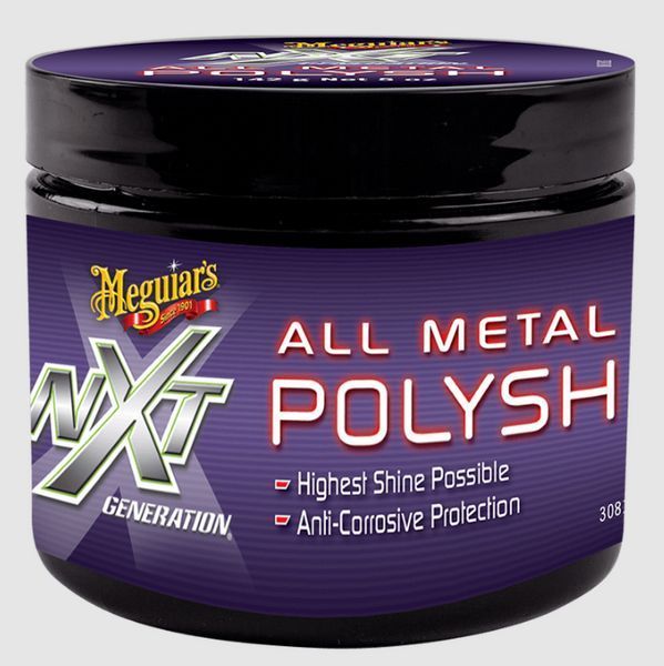 Очиститель-полироль для металла, NXT Generation All Metal Polish, Meguiar's, 148 мл G13005 фото