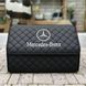 Органайзер в багажник с вышивкой Mercedes, черный, 50 см, автомобильный органайзер в авто ORG50-MERCEDES-02 фото 3