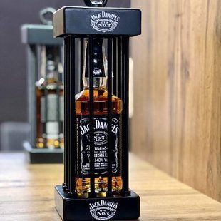 Сейф для алкоголю Jack Daniel's з гайками, клітка для алкоголю, креативний подарунок 2283862252 фото