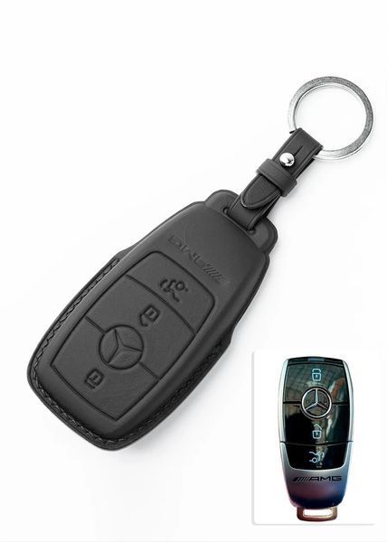 Шкіряний чохол для ключа MERCEDES (Мерседес) AMG TM-757 TM-757-MR33 фото