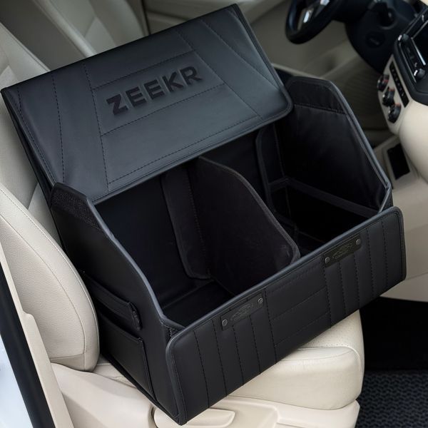 Сумка - органайзер в багажнике на магните Premium Pro Elite с вышивкой логотипа Zeekr, размер М 50 см 200041770 фото